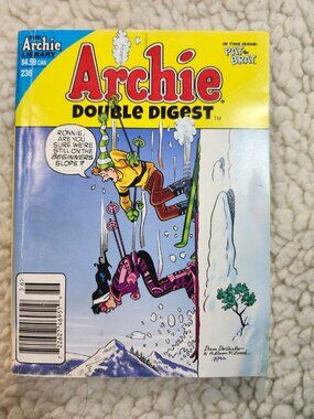 Archie Double Digest Comic Book No 236 Archie Comics Pat The Brat Collectible